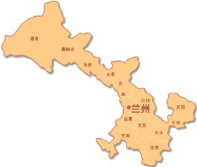 甘肃省地图